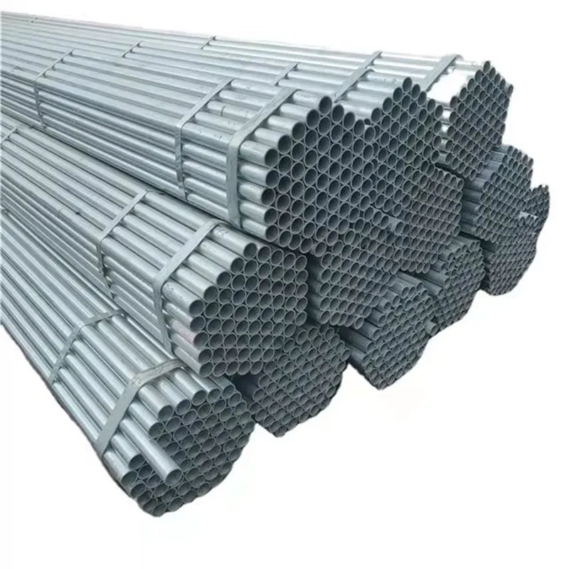 API 5l galvanized low carbon alloy coated steel Hot Dip 5 Inch DN125 round pipe tube